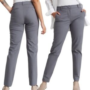 Kit & Ace Navigator Commute Pant Grey Women's Size 14 Quick Dry Water Repellent